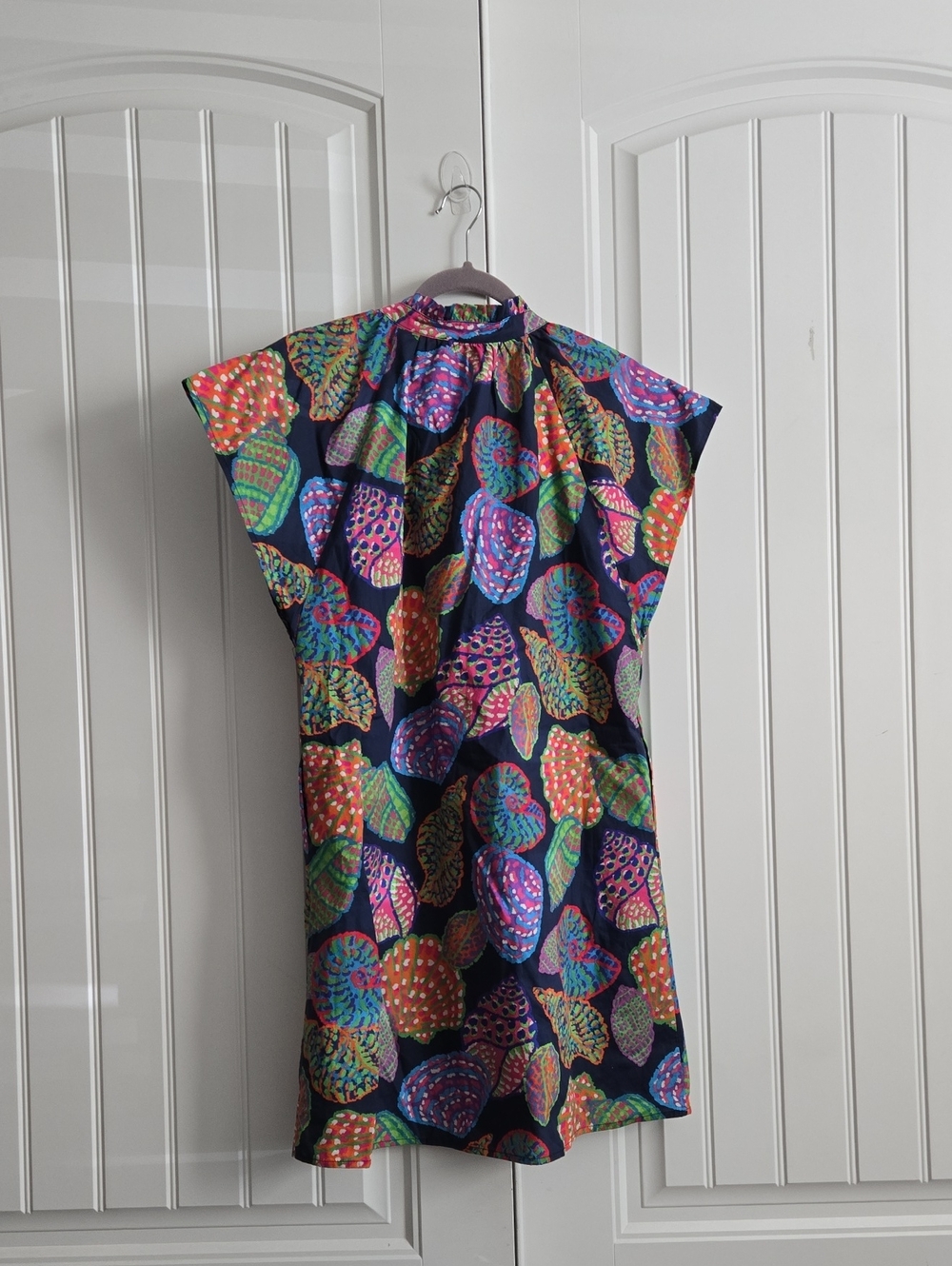 THML Multi Seashell Button Front Dress - Picture 7 of 11
